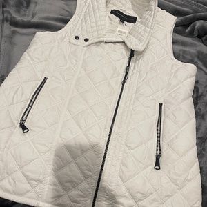 Marc New York Andrew Marc Vest White LG